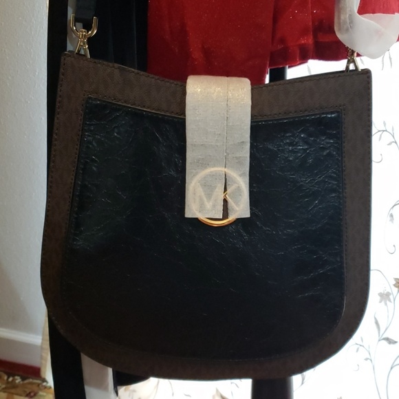 Michael Kors Handbags - M Michael Kors LG Hobo Messenger Handbag